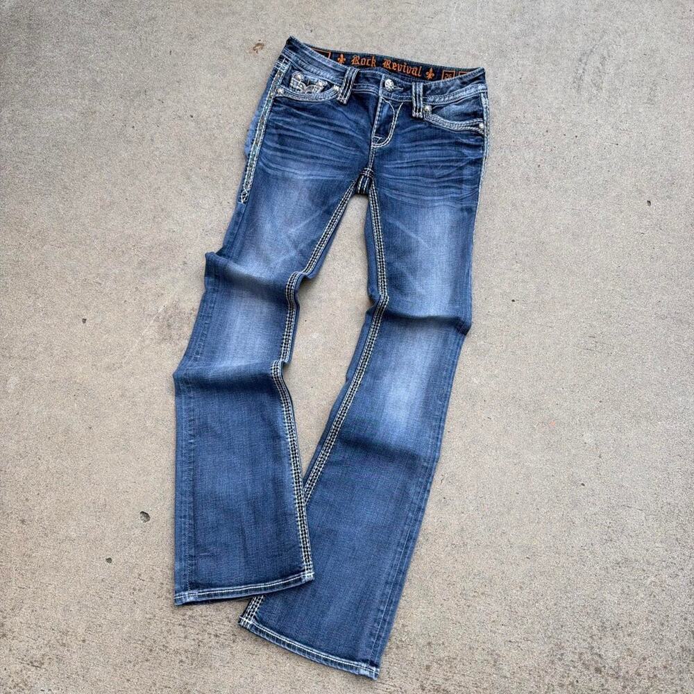 Y2k rock revival bootcut jeans Size 26